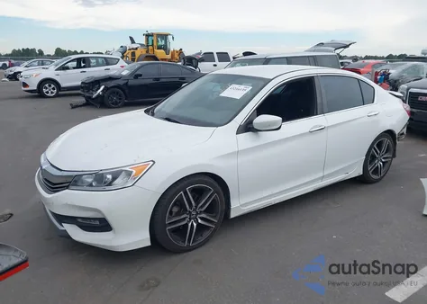 2016 Honda Accord Sport из США, поврежденный, VIN 1HGCR2F57GA067525